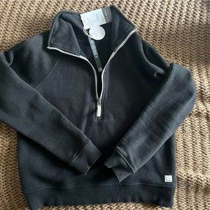 Vuori Sedona Half Zip Charcoal XS